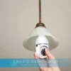 YI IOT WiFi 360° Rotating 1080P Bulb Camera Motion Detection Two Way Audio CCTV IP Home Security Camera Pet Baby Monitor