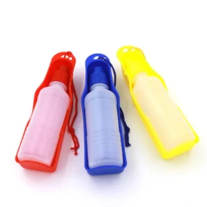 250ml Dog Water Bottle Folding Drinker Plastic Portable Water Bottle