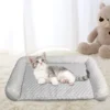 Summer Pet Ice Pad Gel Cooling Dog House Cat House Mat Washable Cool Breathable Anti-scratch Bite Non-slip Pet Mattress 2025 - Image 3
