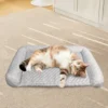 Summer Pet Ice Pad Gel Cooling Dog House Cat House Mat Washable Cool Breathable Anti-scratch Bite Non-slip Pet Mattress 2025 - Image 5